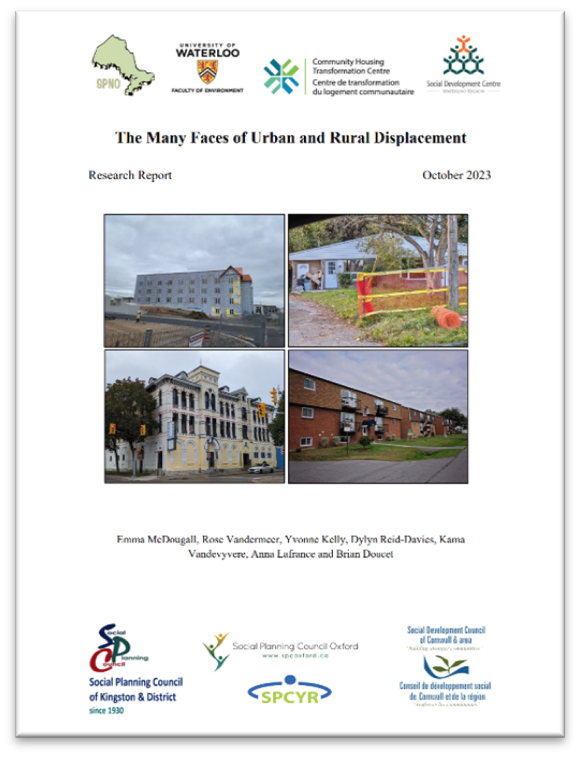 Many Faces of Urvan and Rural Displacement Report cover